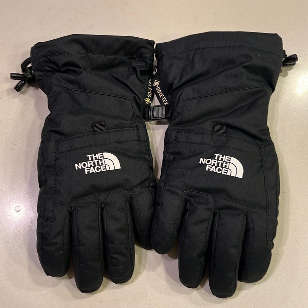 North Face kids ski gloves